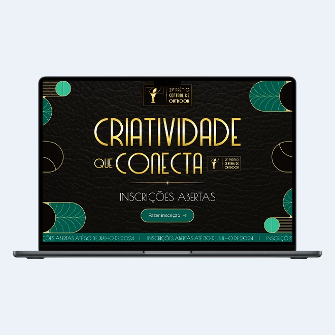 Case Prêmio Central de Outdoor
